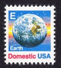 Scott #2277 E Domestic Earth Single Stamp - MNH