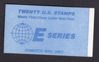 Scott #BK157 (2282a) Domestic Earth E Series Booklet of 20 Stamps MNH P#2222 PC1