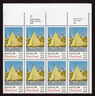 Scott #2342 Maryland Zip Block of 8 Stamps - MNH