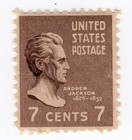 Scott #812 Andrew Jackson Single Stamp - MH #1