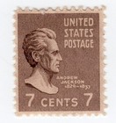 Scott #812 Andrew Jackson Single Stamp - MH #4