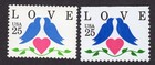 Scott #2440 2441 Love Birds Single Stamps - MNH #7