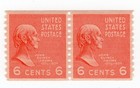 Scott #846 John Quincy Adams Coil Pair of Stamps - MNH #2