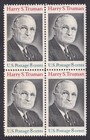 Scott #1499 Harry S Truman Block of 4 Stamps - MNH