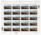 Scott #c136 Nine-Mile Prairie Plate Sheet of 20 Airmail Stamps - MNH
