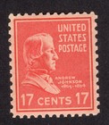 Scott #822 Andrew Johnson Single Stamp - MNH #8 VF/XF
