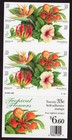 Scott #3313b Tropical Flowers Booklet of 20 Stamps - MNH P#S22244