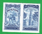 Scott #6030a Boston World Stamp Expo Horizontal Pair of Forever Stamps - MNH