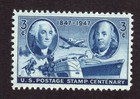 Scott #947 Washington & Franklin Centenary Single Stamp - MNH