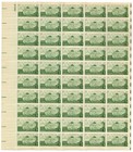 Scott #1108 Gunston Hall George Mason Sheet of 50 Stamps - MNH P#26019 UL