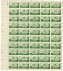Scott #1108 Gunston Hall George Mason Sheet of 50 Stamps - MNH P#26018 UL