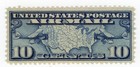 Scott #c7 Airmail Map & Planes Single Stamp - MNH VF