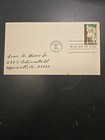 John Muir and Redwood Forest FDC, Scott # 1245, 5 Cent, APR 29,1964