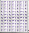 Scott #2181b Mary Cassatt Sheet of 100 Stamps - MNH P#2 UR