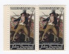 Scott #1361 Bunker Hill Trumbull Pair of Stamps - MNH w/selvage