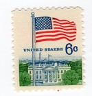 Scott #1338 Flag Over White House Single Stamp - MNH