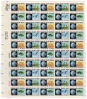 Scott #1413a (1410) Save Our Cities Air Water Soil Sheet of 50 Stamps - MNH LL