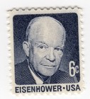 Scott #1393 Dwight Eisenhower Single Stamp - MNH