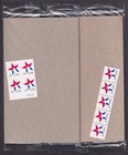 Scott #3613 & 3615 Star Plate Block of 4 & Coil Strip of 5 Stamps - Sealed