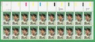 Scott #2417 Lou Gehrig (New York Yankees) 25¢ Plate Block of 20 Stamps - MNH UL2