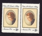 Scott #1926 Edna St. Vincent Millay Pair of Stamps - MNH