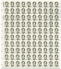 Scott #1861 Thomas H. Gallaudet Sheet of 100 Stamps - MNH P#2 LL