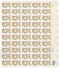 Scott #1951 Love Flowers Sheet of 50 Stamps - MNH P#11111 UR #2