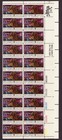 Scott #1559 Sybil Ludington Contributors Plate Block of 20 Stamps - MNH LR