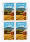 Scott #2533 Vermont Block of 4 Stamps - MNH