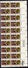 Scott #1562 Contributors to the Cause Peter Plate Block of 20 Stamps - MNH UR