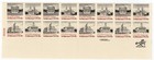 Scott #1782a (1779-82) Architecture Plate Block Of 16 Stamps - MNH P#39039 LL
