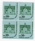 Scott #1606 Morris School Block of 4 Stamps - MNH