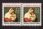 Scott #2367 Christmas Madonna (Moroni) Pair of Stamps - MNH