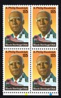 Scott #2402 A. Philip Randolph 25¢ Block of 4 Stamps - MNH