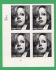 Scott #3943 Greta Garbo Plate Block of 4 Stamps - MNH LL
