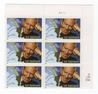 Scott #3905 Yip Harburg (Wizard of Oz) Plate Block of 6 Stamps - MNH UR
