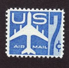 Scott #c51 Silhoulette of Jet Single Coil Stamp - MNH