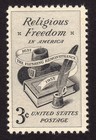 Scott #1099 Religious Freedom Single Stamp - MNH