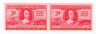 Scott #971 Peter Suyvesant Fire Engines (Fire Truck) Pair of Stamps - MNH