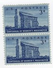 Scott #1074 Booker T Washington Home Pair of Stamps - MNH