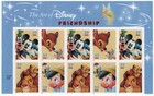 Scott #3868a (3865-68) Disney Friendship Title Block of 10 Stamps - MNH