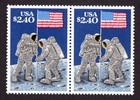 Scott #2419 Moon Landing Pair of Stamps - MNH