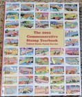 2002 Mint Set Commemorative Stamp USPS Yearbook Album - Stamps Mounted no dc