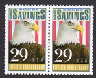 Scott #2534 US SAVINGS BONDS 29c Pair of Stamps - MNH