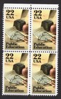 Scott #2159 Public Education Block of 4 Stamps - MNH