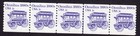 Scott #1897 Omnibus Coil & Line (PNC5) of 5 Stamps - MNH P#4