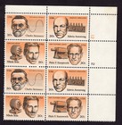 Scott #2058a (2055-58) American Inventors Plate Block of 8 Stamps - MNH P#12-2