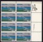 Scott #2091 St. Lawrence Seaway Zip Block of 8 Stamps - MNH