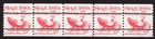 Scott #1900a Sleigh 1880s Plate Number Coil (PNC5) of 5 Stamps - MNH P#1
