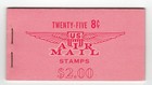 Scott #BKC10 (c64b) Jet Over Capitol Booklet of 25 Stamps - MNH Slogan #1 (A)